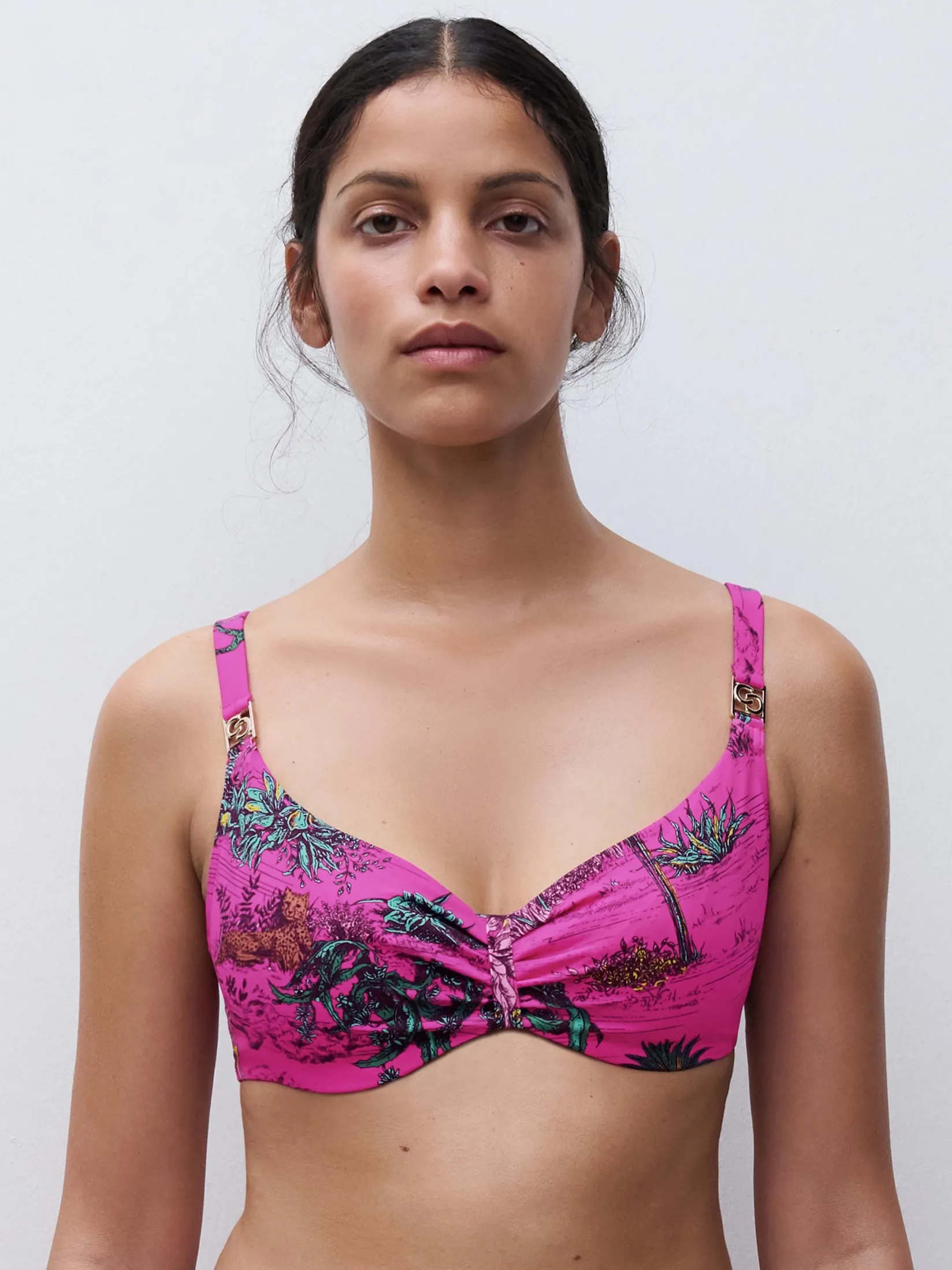 Chantelle SAUVAGE Bikinitop met beugel -