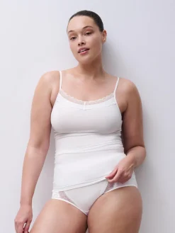Femilet Basic Lace Hemd Katoen Kant -