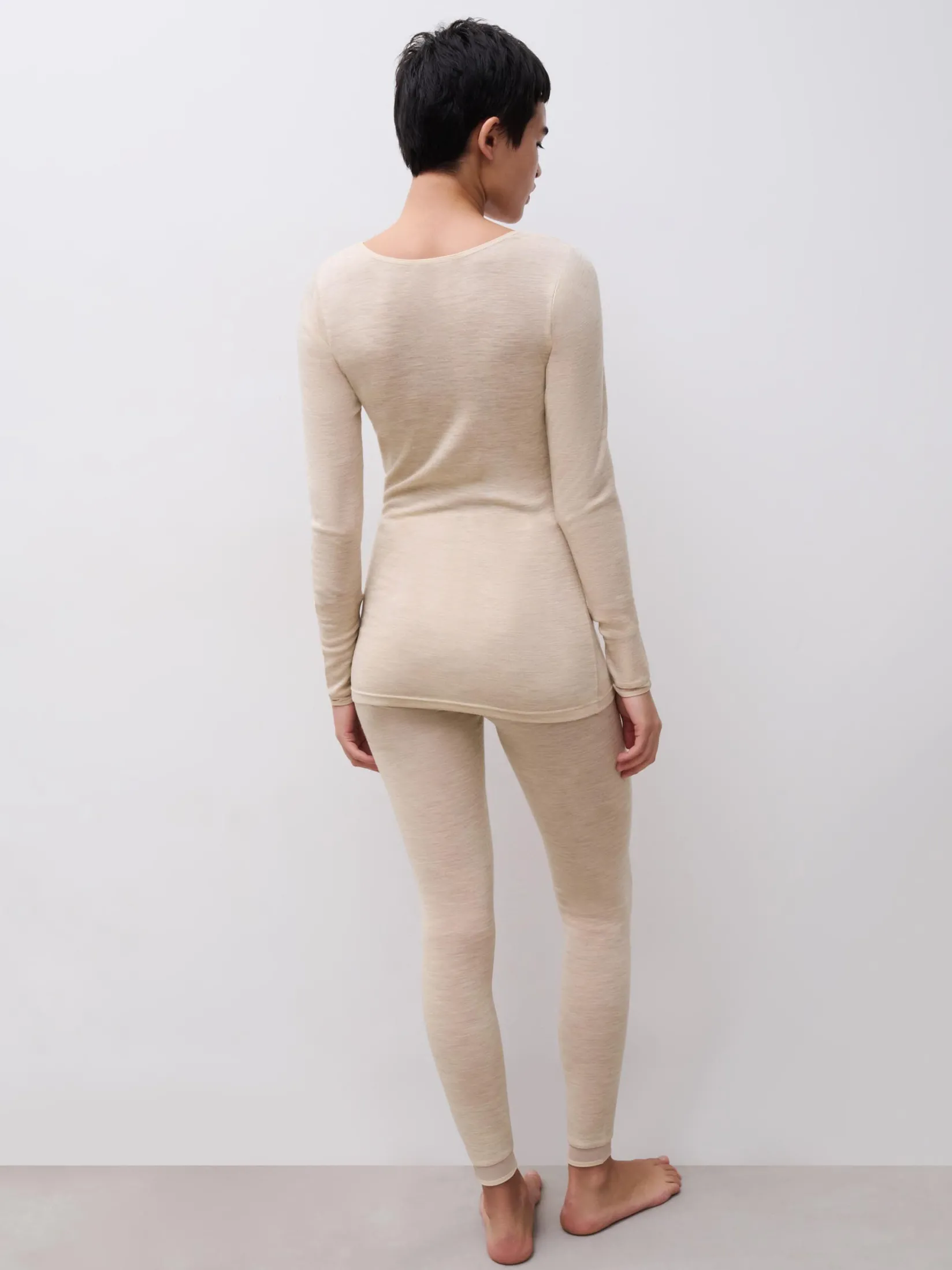 Femilet Juliana Juliana T-shirt Lange mouwen - 100% Merino wol -