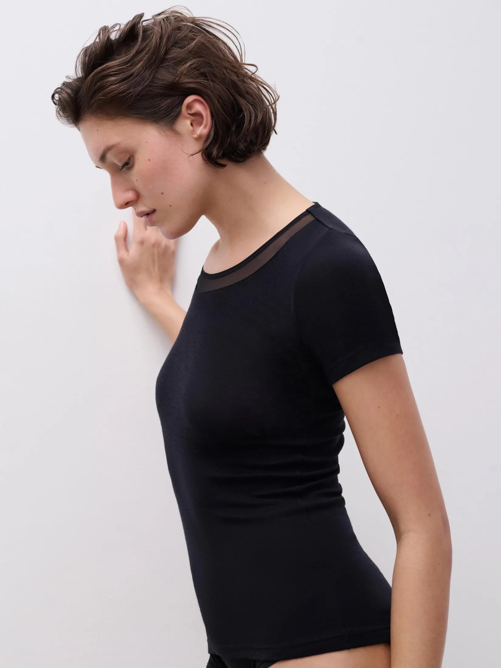 Femilet Juliana T-Shirt korte mouw - 100% Merino wol -