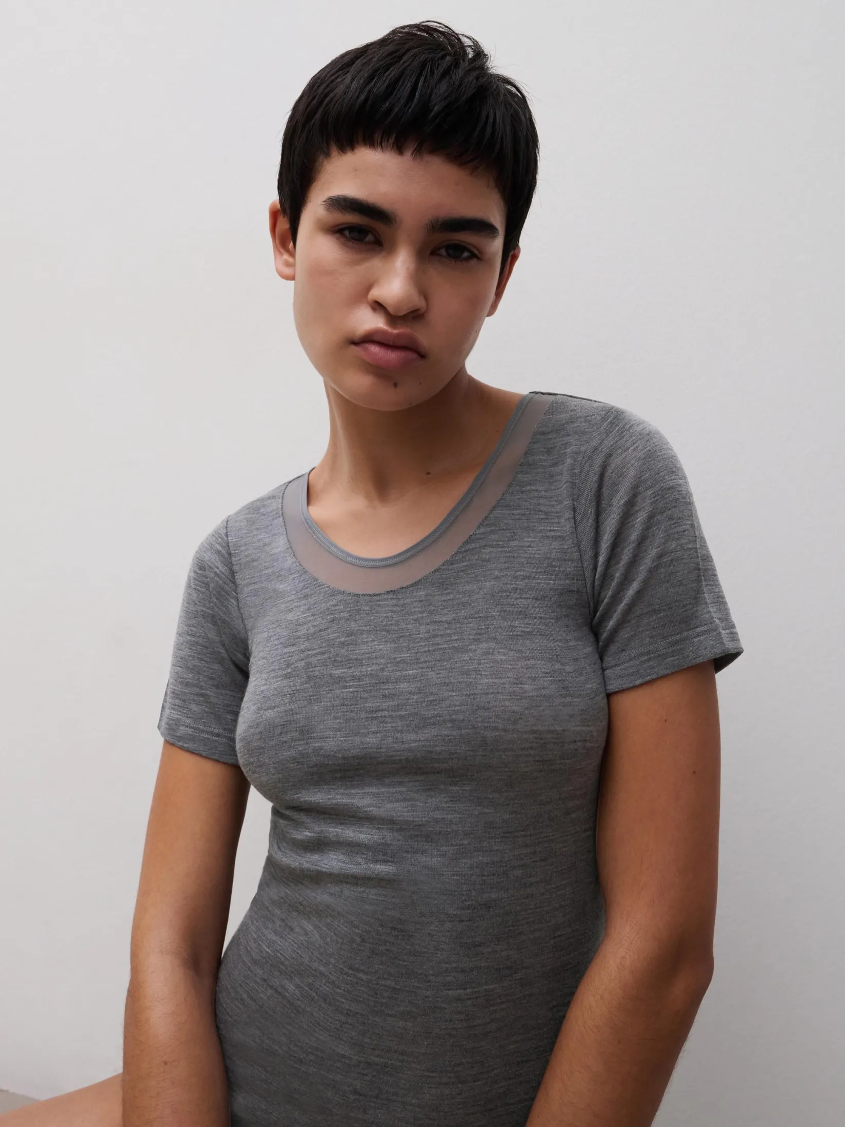 Femilet Juliana T-Shirt korte mouw - 100% Merino wol -