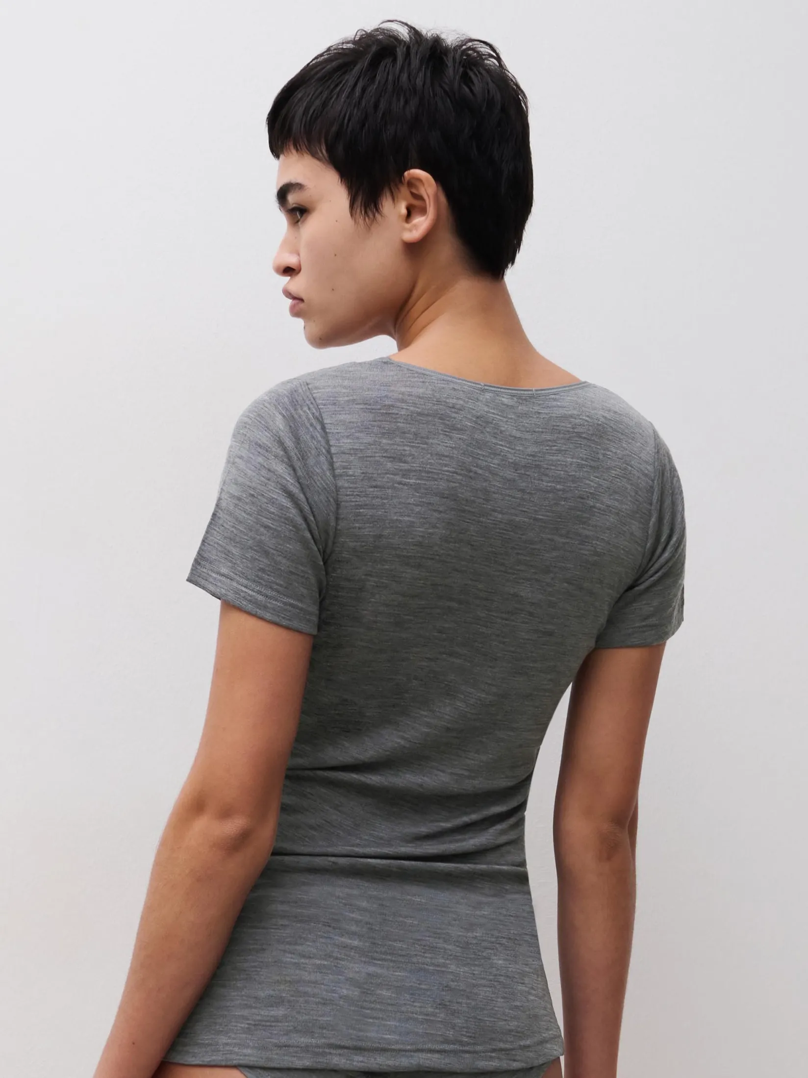 Femilet Juliana T-Shirt korte mouw - 100% Merino wol -