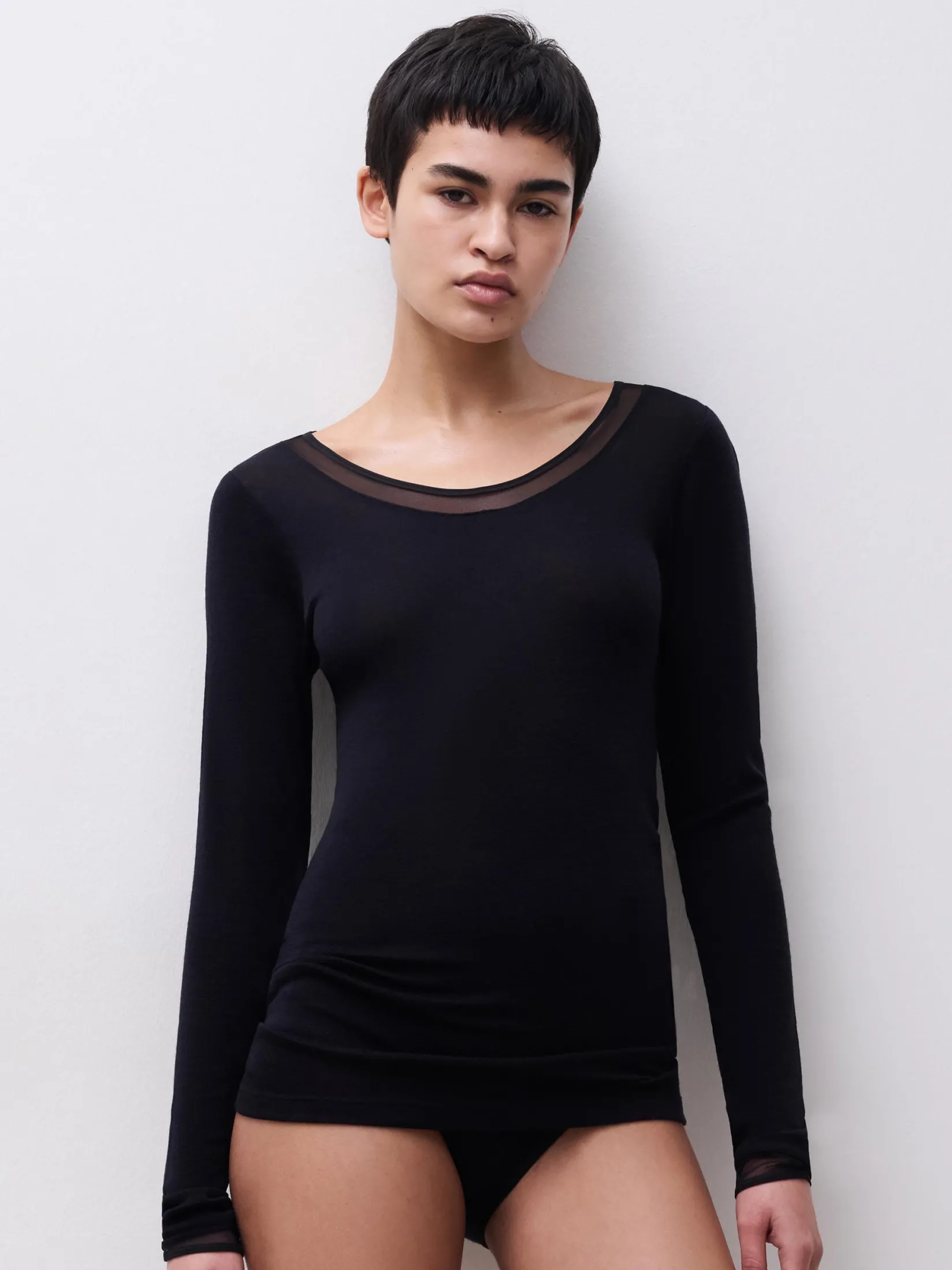 Femilet Juliana T-Shirt Lange mouwen - 100% Merino wol -