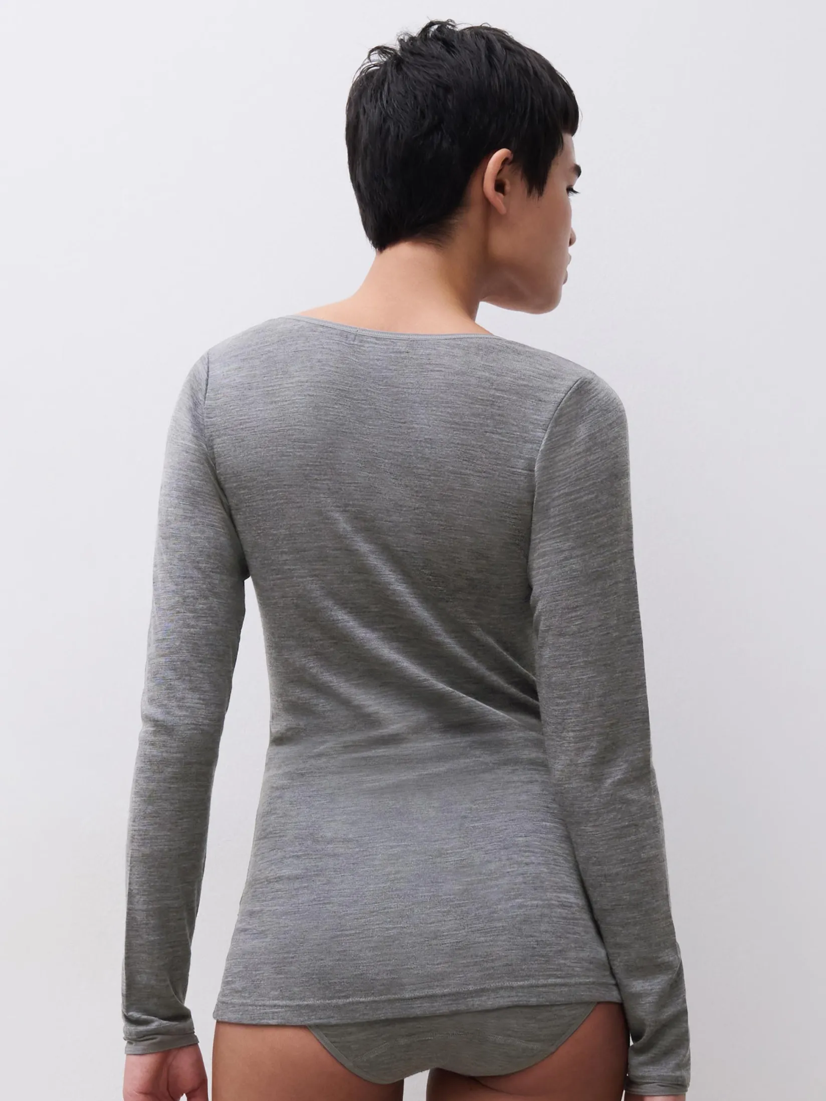 Femilet Juliana T-Shirt Lange mouwen - 100% Merino wol -