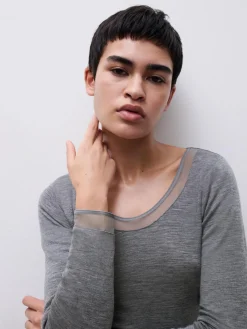 Femilet Juliana T-Shirt Lange mouwen - 100% Merino wol -