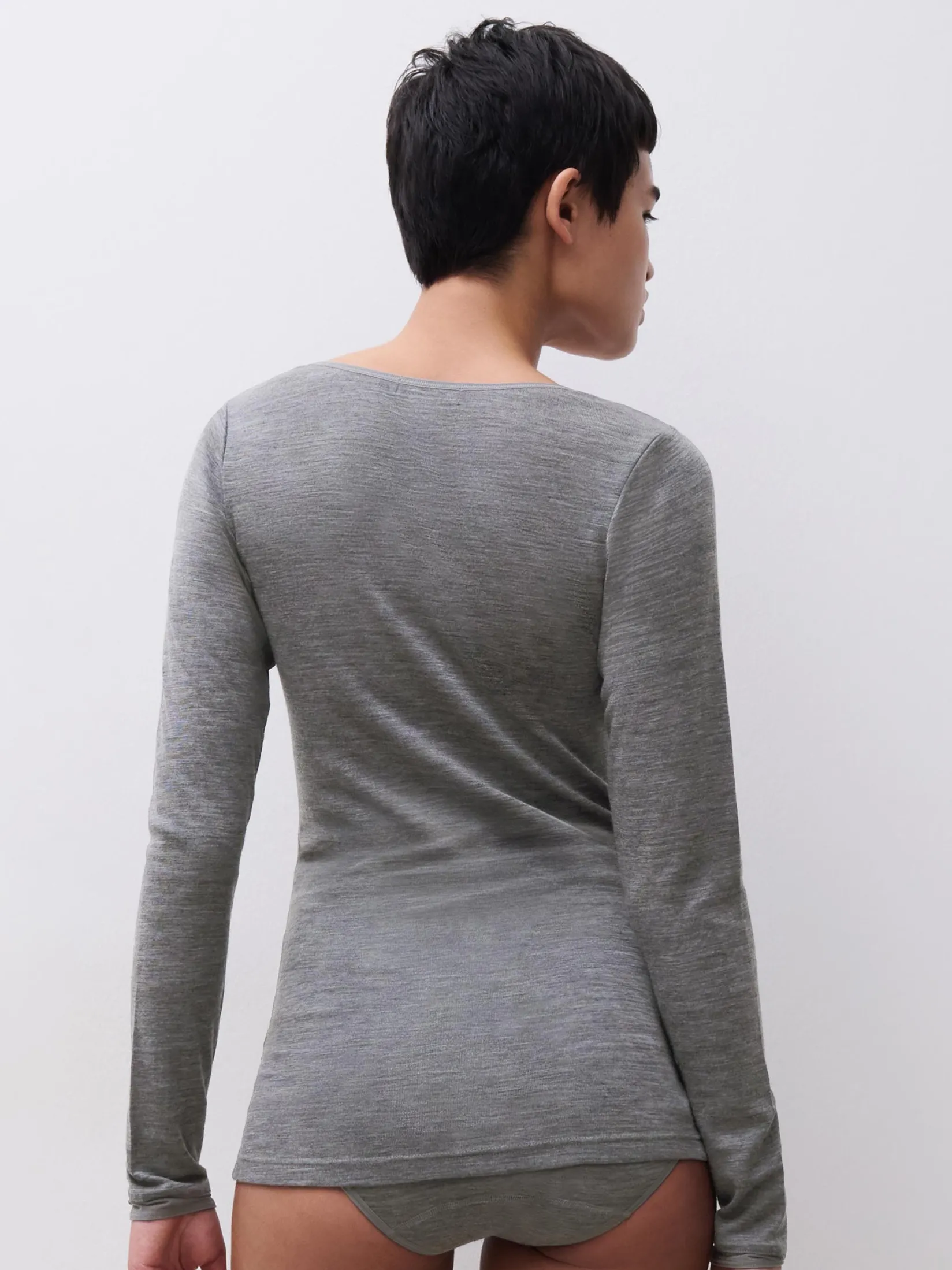 Femilet Juliana T-Shirt Lange mouwen - 100% Merino wol -