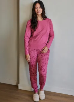 Livera ABSTRACT HEARTS Pyjama lange mouw -