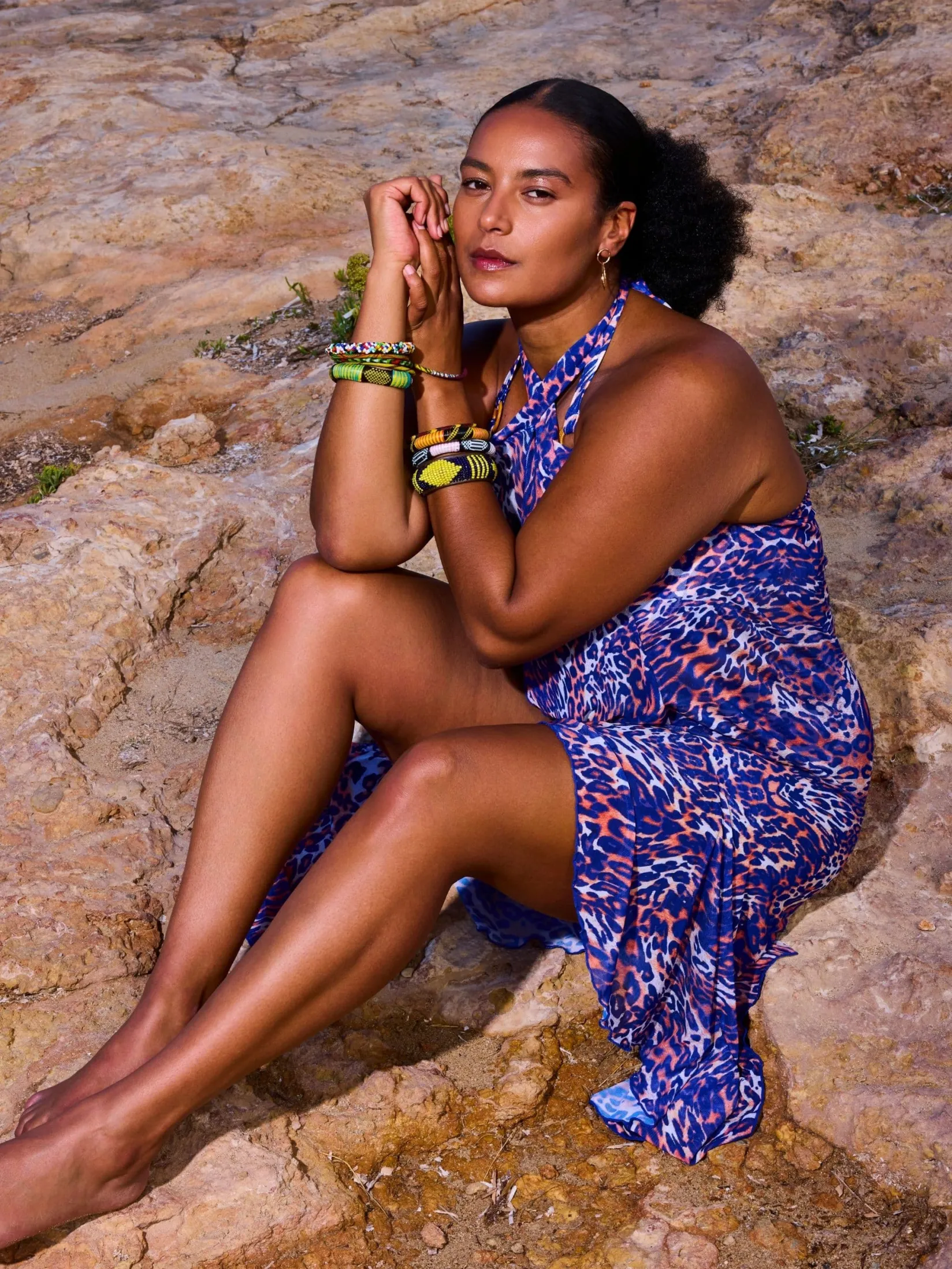 Livera BARBADOS ANIMAL Chacha Pareo Dress -