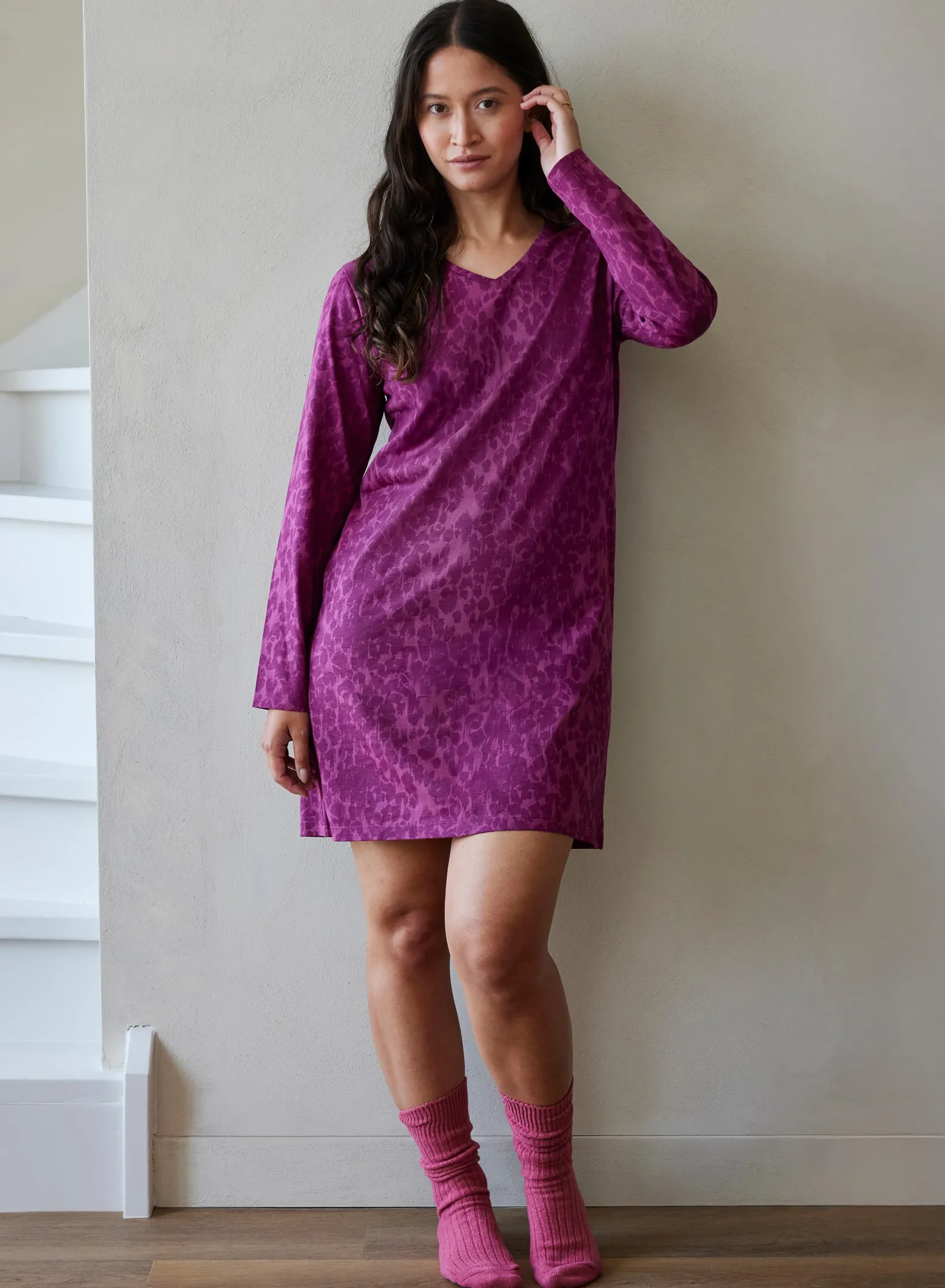 Livera NOOR Nachthemd lange mouw -