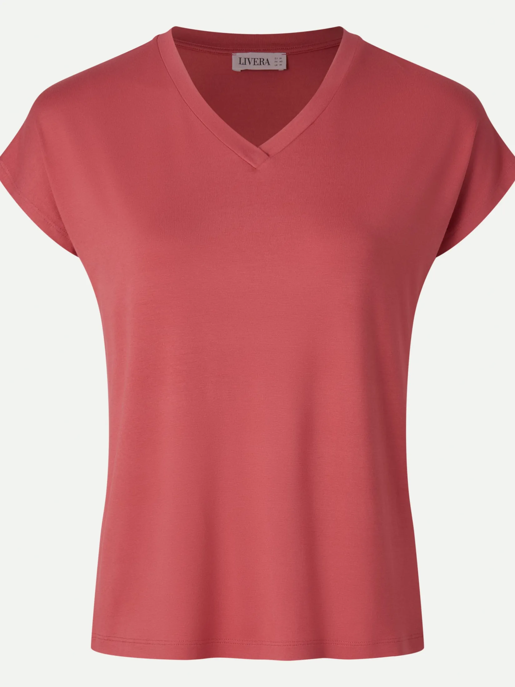 Livera SOLID Top korte mouw -