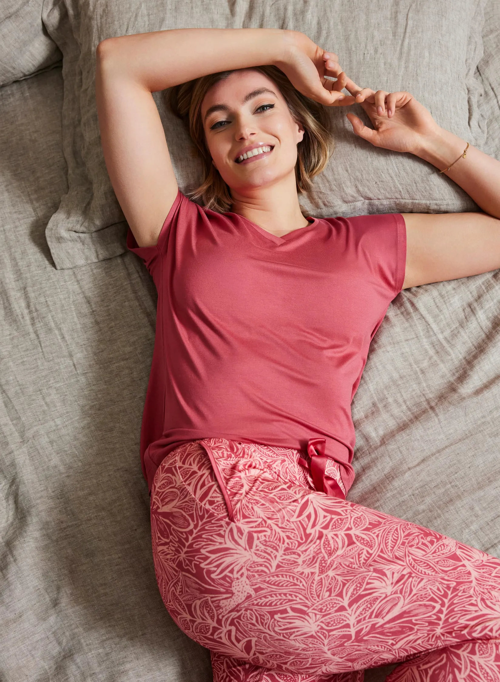 Livera SOLID Top korte mouw -