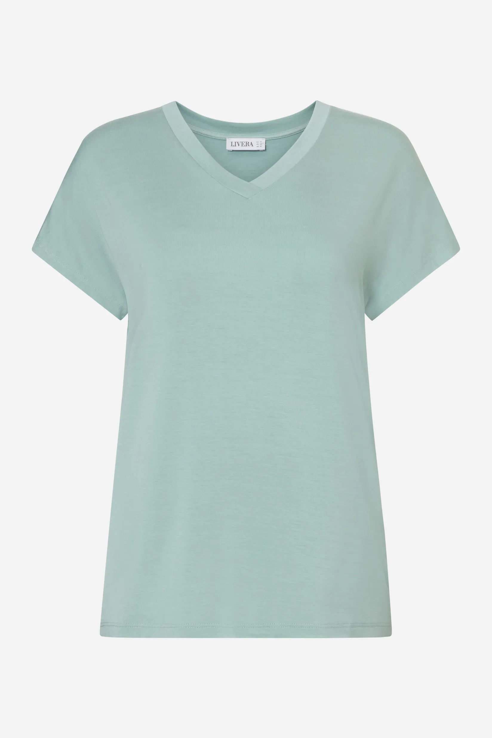 Livera SOLID Top korte mouw -