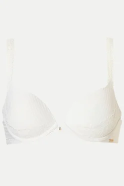 Livera Stripe Lace Push-up BH -