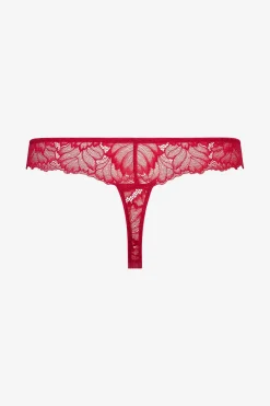 Livera Stripe Lace String - Scarlet Smile