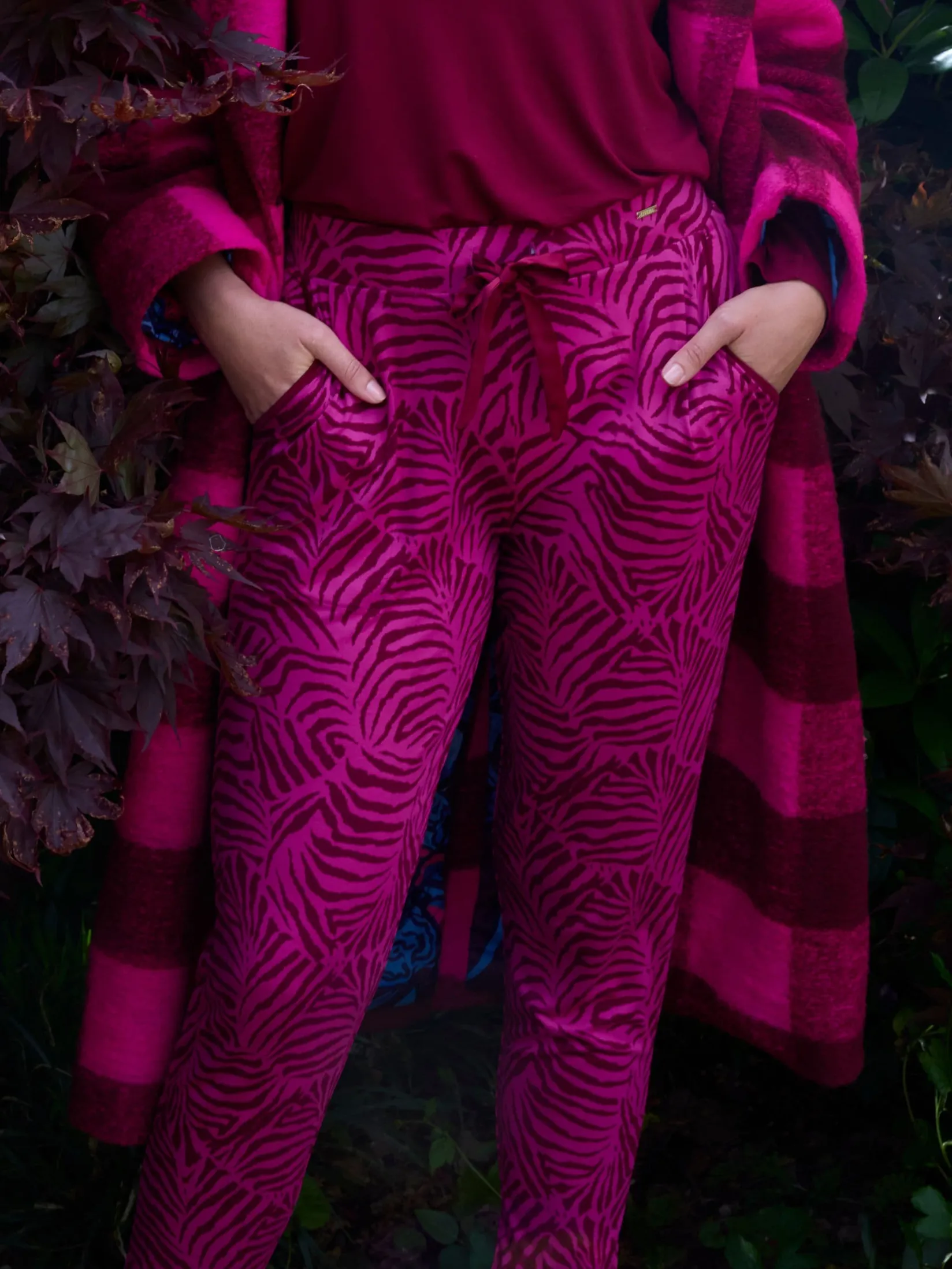 Livera ZEBRA LEAVES Lange broek -